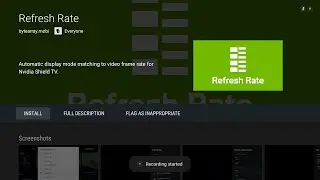 NVIDIA Shield TV - Enable Automatic Refresh Rate (Part 1)