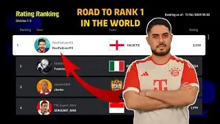 REALFABIANO93 (RANK 1) VS NUMBERONE10 (RANK 9) | EFOOTBALL LEAGUE PHASE 9 | EFOOTBALL 2024