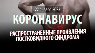 27 января 2023. ТОП-3 постковидных симптомов. Статистика коронавируса в России на сегодня