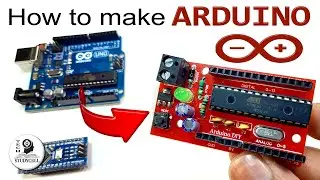 How to build your own Arduino Board with atmega328p microcontroller for Arduino projects