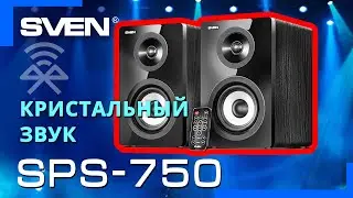 Видео распаковка SVEN SPS-750 📦 Акустическая система с Bluetooth