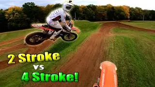 2-Stroke vs 4-Stroke BATTLE on EPIC GOLF COURSE TRACK!