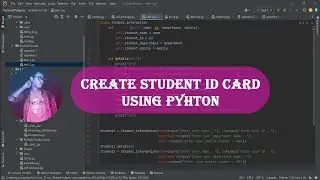 Create Student ID card using Python