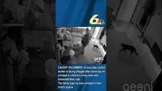 VIDEO | Pest control worker caught urinating in local family's living room, police say