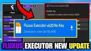 Fluxus Executor Mobile New Update V620 | Fluxus Recontinued ! Fluxus Atualizado & Fluxus Download