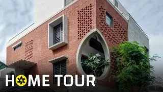 2,042 sq. ft. Compact House Samruddhi in Surat, Gujarat | Aangan Architects (Home Tour).