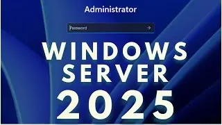 Windows Server 2025 Kurulumu