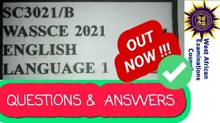 WASSCE 2021 ENGLISH LANGUAGE OBJECTIVE QUESTIONS AND ANSWERS