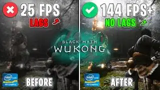 Black Myth: Wukong - BEST PC SETTINGS for MAX FPS 🔧| FIX Lags and Stutter✅