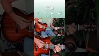 Snow Zach Bryan Guitar Tutorial // Snow Guitar Lesson