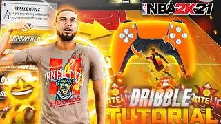 COMP ADVANCED HANDCAM DRIBBLE TUTORIAL NBA 2K21! BEST DRIBBLE MOVES + LEARN HOW TO DRIBBLE in 2K21!