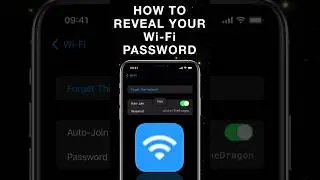 How To Reveal Your Wi-Fi Password On Your iPhone #shorts