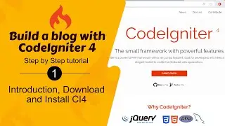 #1. Introduction to CodeIgniter 4: Download and Installation Guide