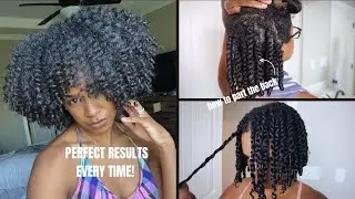 THE PERFECT TWISTOUT TUTORIAL on Natural Hair (PT 2) | DETAILED & EASY