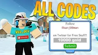 ALL CODES IN SNOWMAN SIMULATOR! (Roblox)