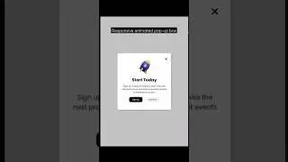 Responsive animated pop-up modal box using HTML CSS and JAVASCRIPT #coding #html #htmlcss #shorts