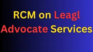 RCM on Leagl Advocate Services/GST on Advocate Services