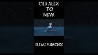 old Alex to new || minecraft Alex animation (@krefix)