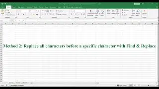 How to replace all characters before the first specific character