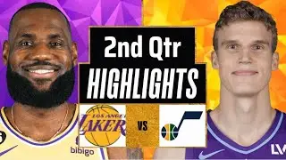 Los Angeles Lakers vs. Utah Jazz Full Highlights 2nd Qtr Part 2 | Feb 10 | 2025 NBA Highlights