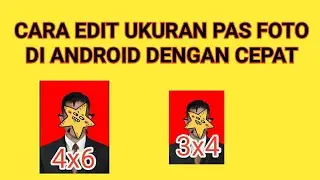 Cara Edit Pas Foto Di Dengan Hp Android Mudah dan Cepat