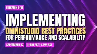 Implementing Omnistudio Best Practices for Performance and Scalability