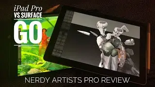 iPad Pro vs Surface Go - nerdy artists review