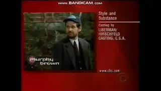 CBS Split Screen Credits (January 5, 1998)