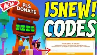 NEW⚠️NEW PLS DONATE REDEEM CODES 2024 - ROBLOX PLS DONATE CODES - PLS DONATE CODES