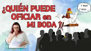 ¿Quién OFICIA tu boda? | Cuanto Cuesta  un oficiante