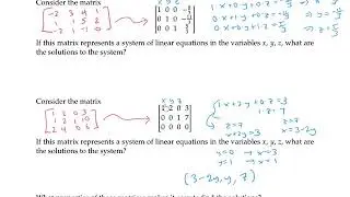 Reduced Row Echelon Form