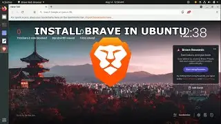 INSTALL BRAVE IN UBUNTU