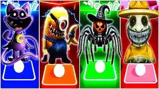 CapNat vs Minion vs Spider Haus Head vs Zoonomaly || Tiles Hop EDM Rush