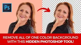 REMOVE All Of One COLOR With This Hidden Photoshop Tool! | Color Range Tool In Photoshop