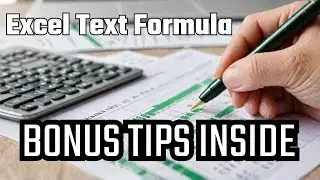 Master Excel Text Function with 4 Extra Tips