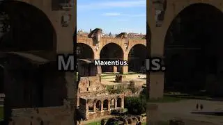 The Basilica of Maxentius #Rome #History #RomanHistory #AncientRome #Roma #RomanForum #RomanRuins