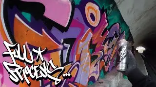 HORAS - RAW GRAFFITI (Full process!)