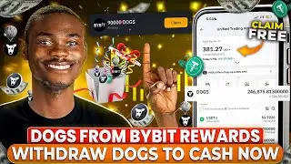 How To CLAIM Your FREE DOGS Token REWARDS on BYBIT & How To Sell/Withdraw Dogs to Cash