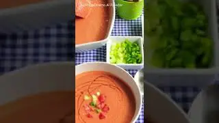 Easy Spanish Gazpacho - Authentic Spanish Gazpacho Andaluz Recipe