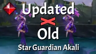 UPDATED Star Guardian Akali. Find the differences! | Skin Comparison