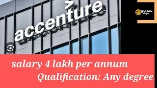 Accenture recruitment 2024| Accenture jobs for freshers #job #jobvacancy  #latest jobs in Telugu