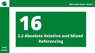 Absolute relative and mixed referencing | Relative Reference Excel | Mixed Reference Excel