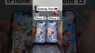 iPhone 15 vs iPhone 13 Hill Climb Racing 2 test🧐#shorts #iphone15 #iphone13