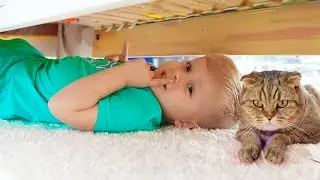 Oliver learns to Sleep Alone - Monster Under the Bed Story