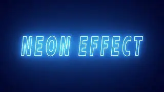 Neon Effect Made Easy W/Free Saber Plugin | Adobe After Effects Tutorial Tuesday