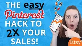 Boost Etsy Sales FAST With This Clever Pinterest Trick! 🚀 Selling on Etsy, Passive Income on Etsy