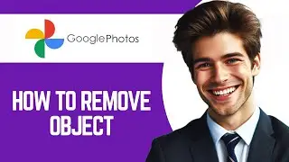 How to remove object from photo in google photos