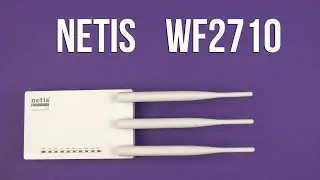 Распаковка Netis WF2710