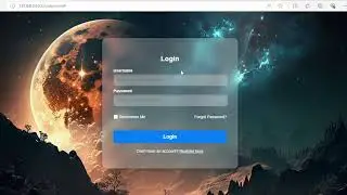 Glassmorphism login form using html and css