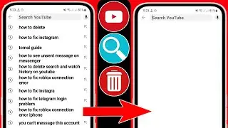 How to Delete YouTube Search History on Phone (2024) | Delete Watch History on Youtube